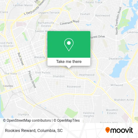 Rookies Reward map
