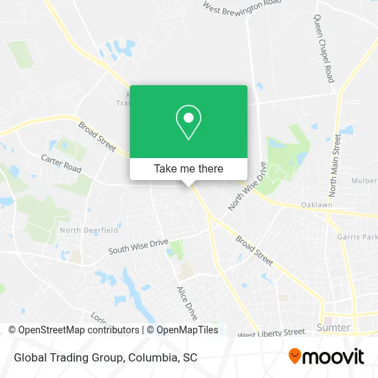 Global Trading Group map