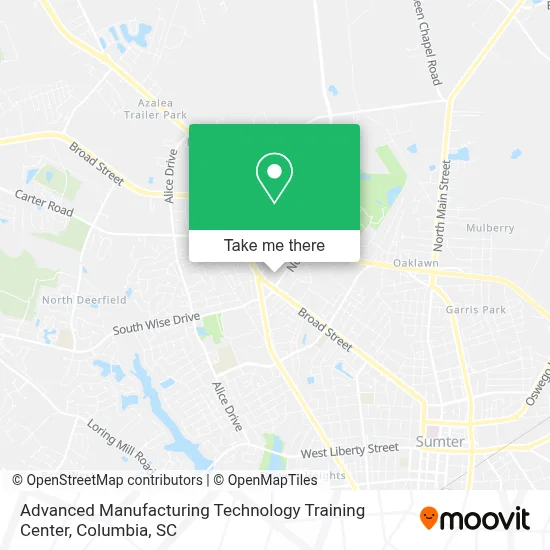 Advanced Manufacturing Technology Training Center map