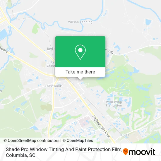 Shade Pro Window Tinting And Paint Protection Film map