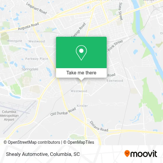 Shealy Automotive map