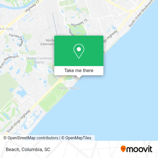 Beach map
