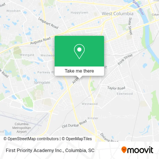 First Priority Academy Inc. map