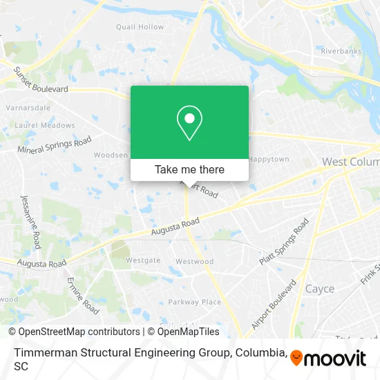 Timmerman Structural Engineering Group map