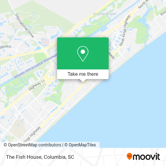 The Fish House map