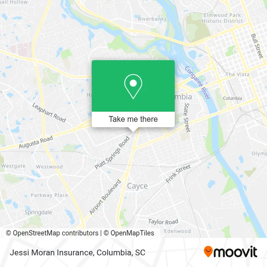 Jessi Moran Insurance map