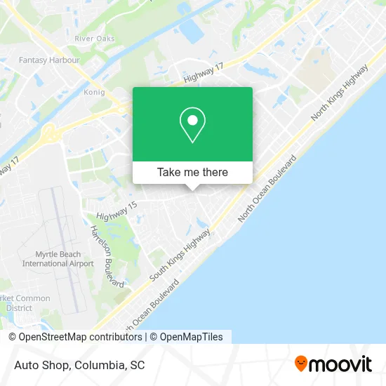 Auto Shop map