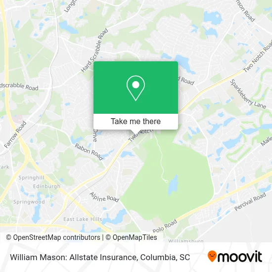 William Mason: Allstate Insurance map