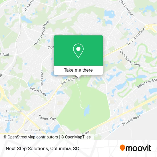 Next Step Solutions map