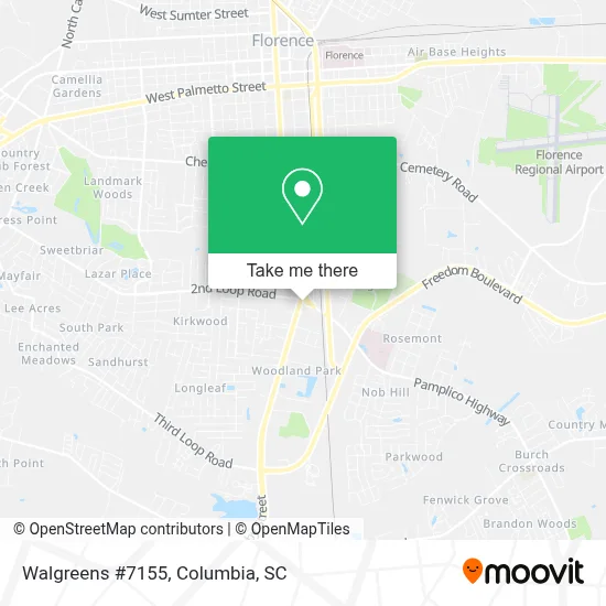 Walgreens #7155 map