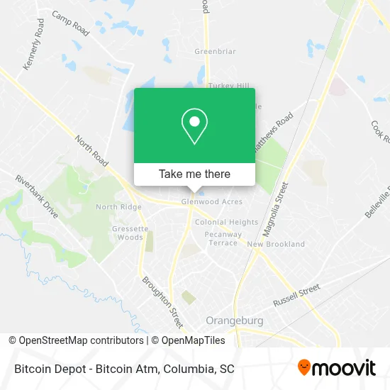 Bitcoin Depot - Bitcoin Atm map