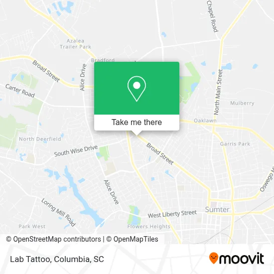 Lab Tattoo map