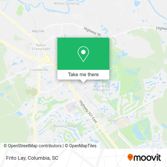 Frito Lay map