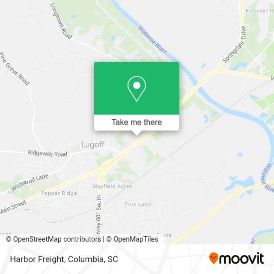 Harbor Freight map