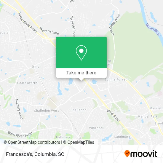 Francesca's map
