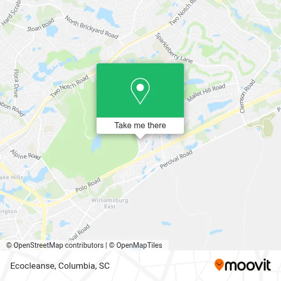 Ecocleanse map