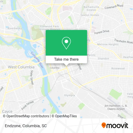 Endzone map