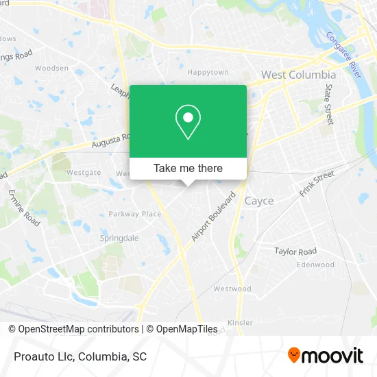 Proauto Llc map