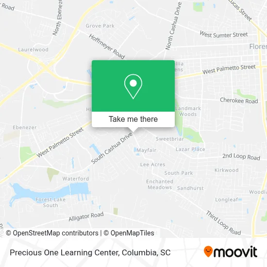 Precious One Learning Center map