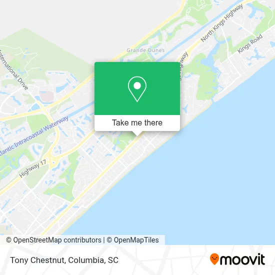 Tony Chestnut map