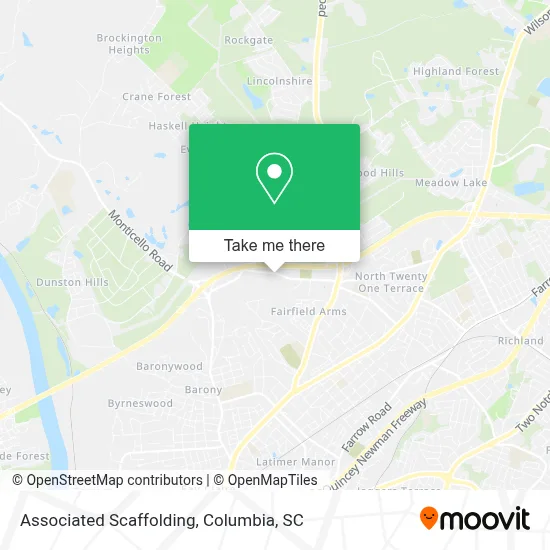 Associated Scaffolding map