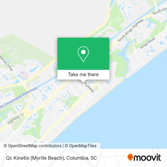 Qc Kinetix (Myrtle Beach) map