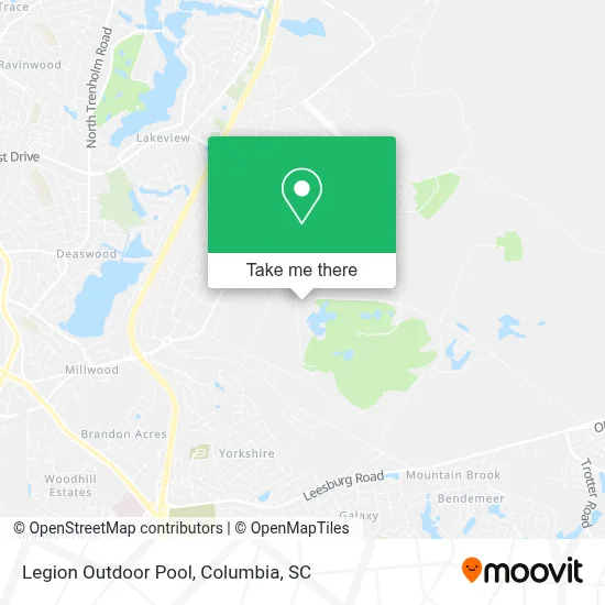 Legion Outdoor Pool map