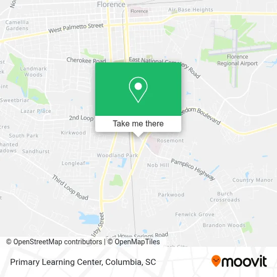 Primary Learning Center map