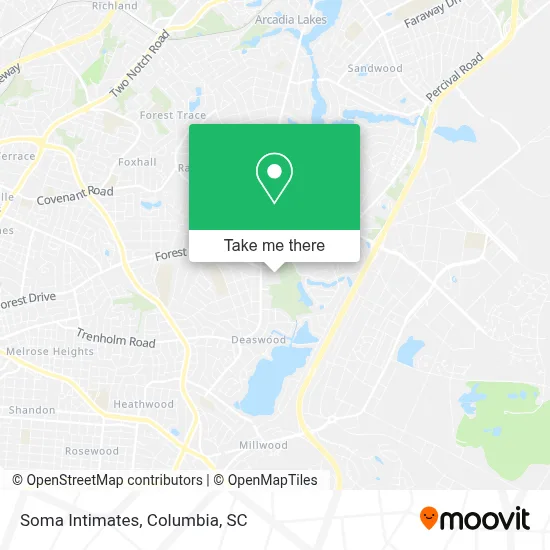 Soma Intimates map