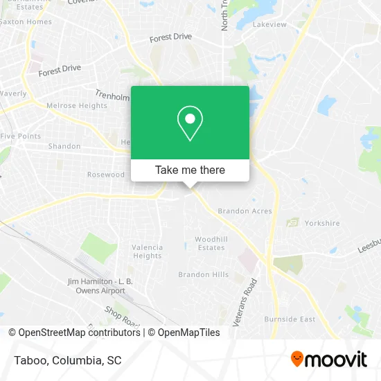 Taboo map