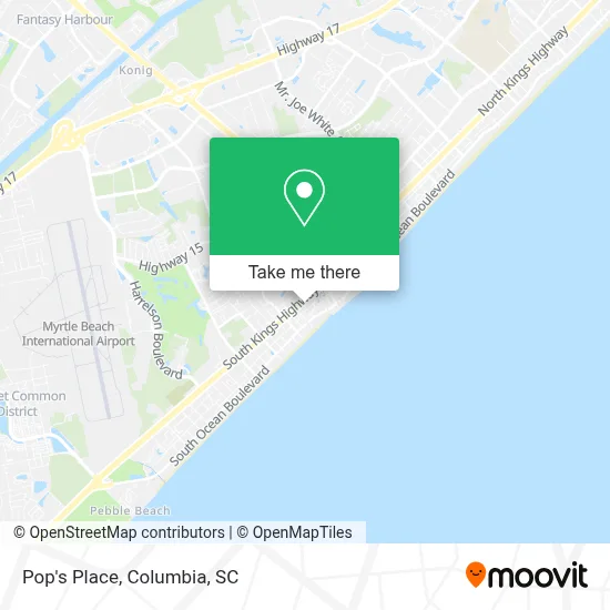 Pop's Place map