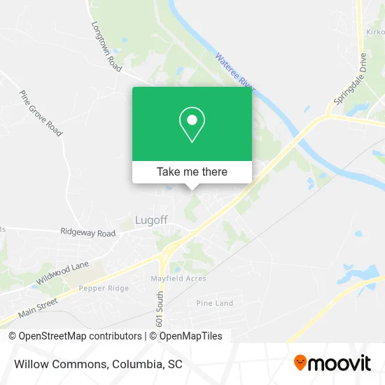 Willow Commons map