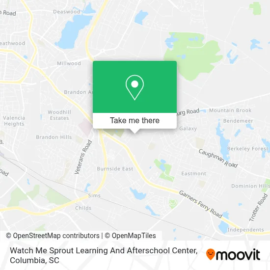 Watch Me Sprout Learning And Afterschool Center map