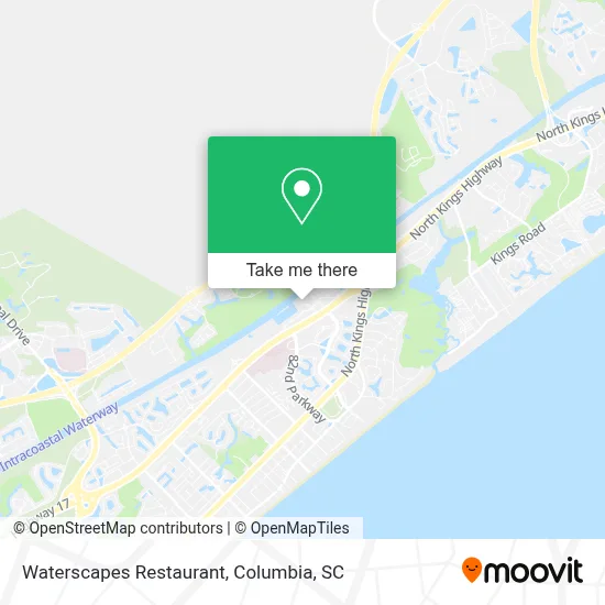 Waterscapes Restaurant map