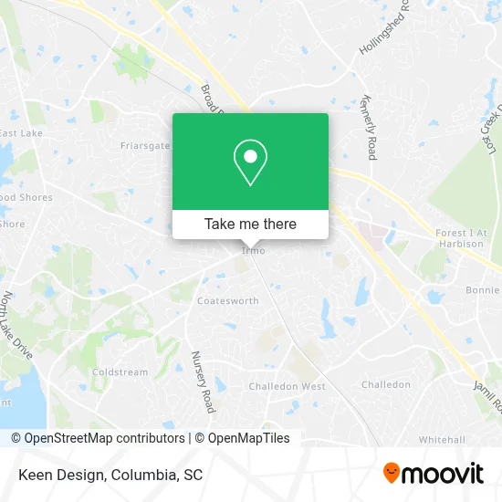 Keen Design map