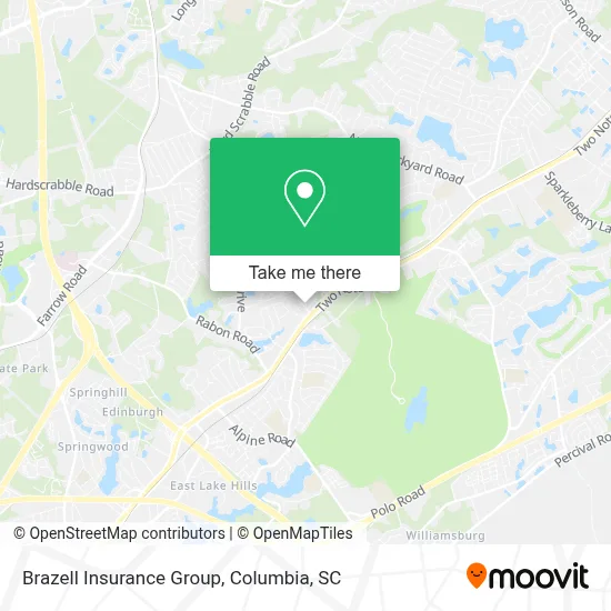 Brazell Insurance Group map