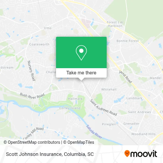 Scott Johnson Insurance map
