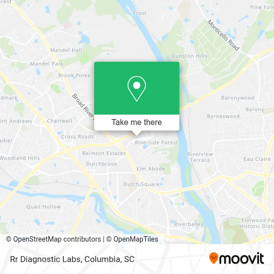 Rr Diagnostic Labs map