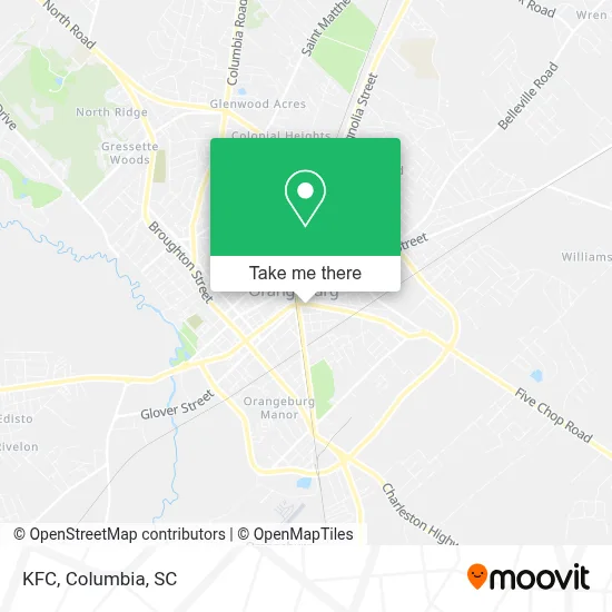 Kfc map