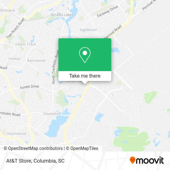 At&T Store map