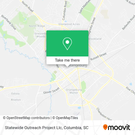 Statewide Outreach Project Llc map