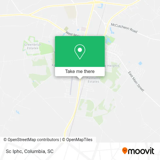 Sc Iphc map