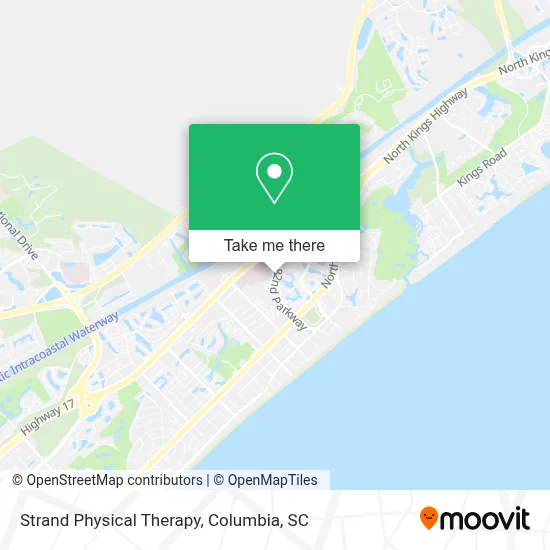 Strand Physical Therapy map
