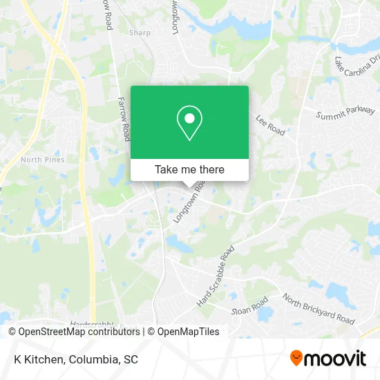 K Kitchen map