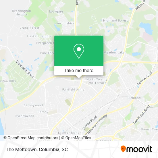 The Meltdown map