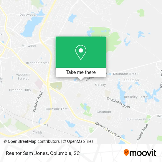 Realtor Sam Jones map