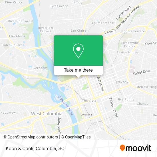 Koon & Cook map