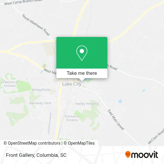 Front Gallery map