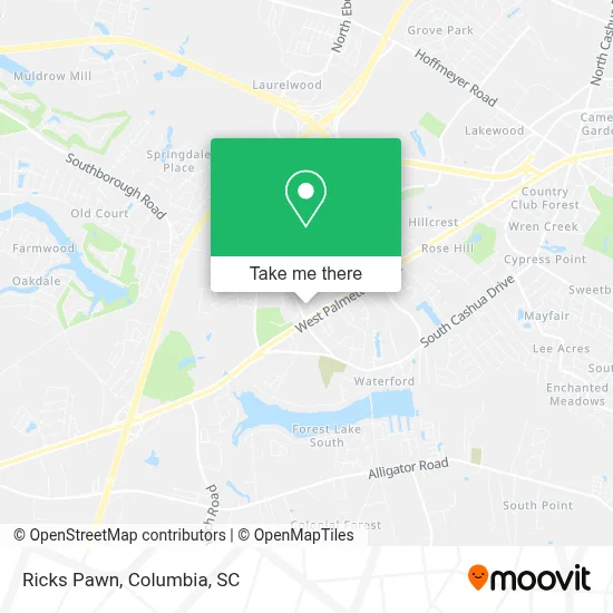 Ricks Pawn map