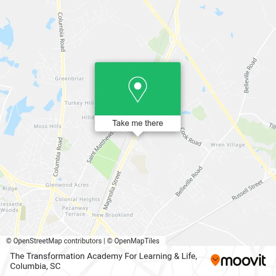 The Transformation Academy For Learning & Life map